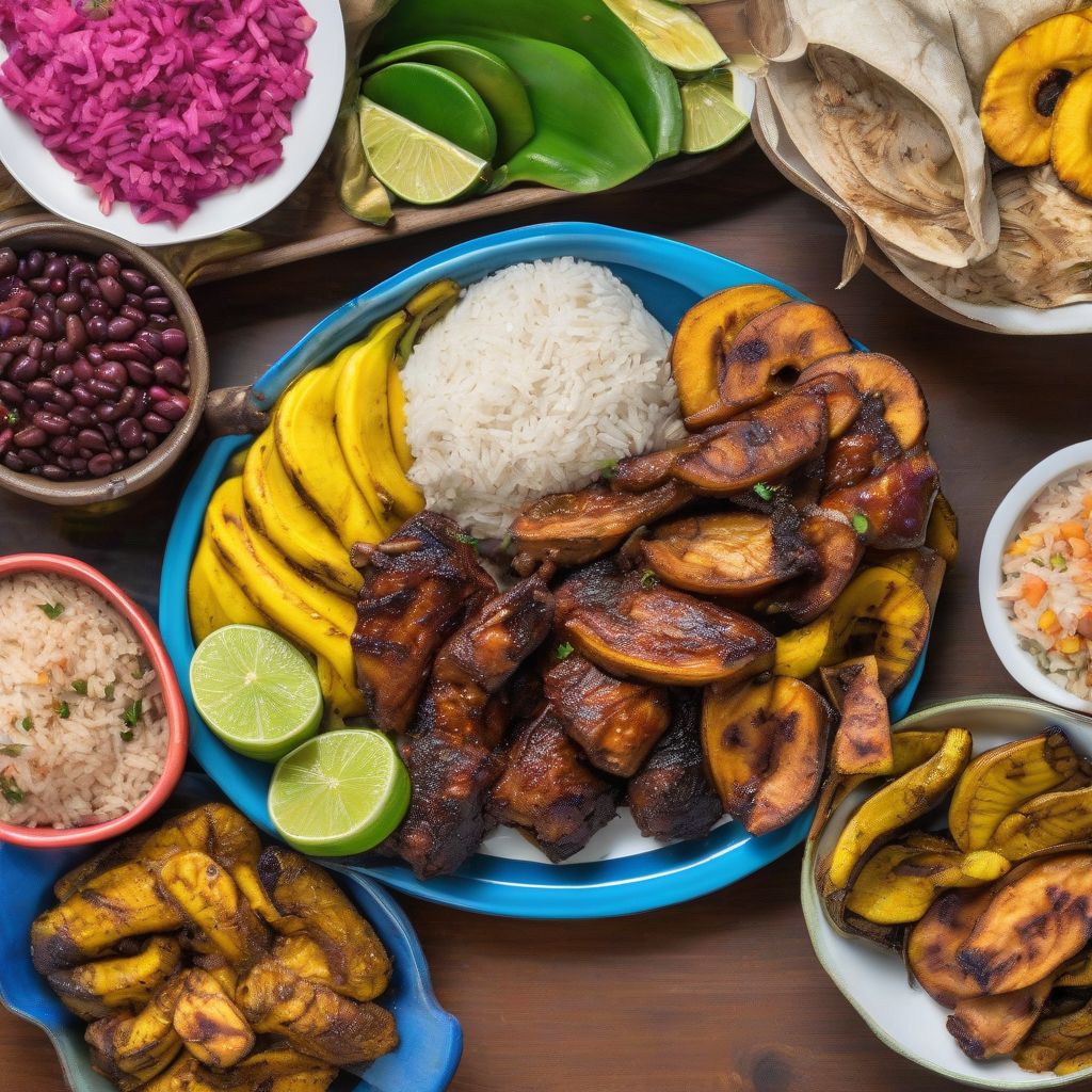 Caribbean Food Platter