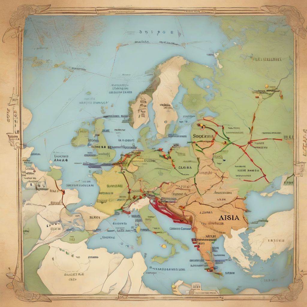 European Spice Trade Routes