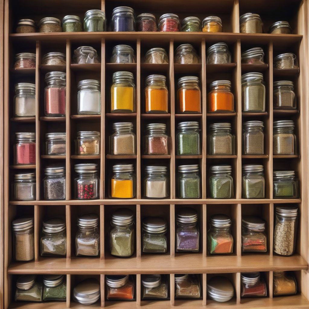 A Well-Stocked Spice Rack